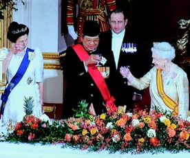 SBY terima gelar ksatri salib agung-jpeg.image