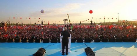 Erdogan dalam peringatan Penaklukan Konstantinopel di Istanbul, Sabtu, 30 Mei 2015-jpeg.image